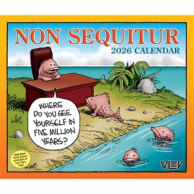 Non Sequitur 2026 Box Calendar