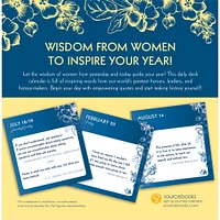 Great Quotes From Great Women 2026 Box Calendar - Online Exclusive