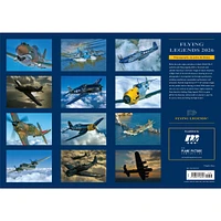 Flying Legends Oversized Wall  2026 Calendar