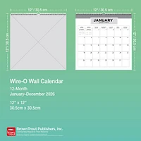 Turnowsky House Bilingual 2026 Wall Calendar