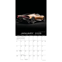 Dream Cars 2026 Wall Calendar