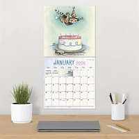 Cats Gary Patterson Exclusive with Print 2026 Deluxe Wall Calendar