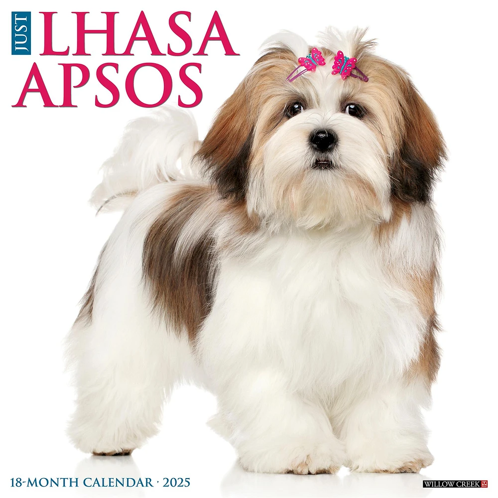 Just Lhasa Apsos Wall 2025 Calendar - Online Exclusive