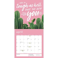 She Believed She Could So She Fucking Did 2026 Wall Calendar - Online Exclusive