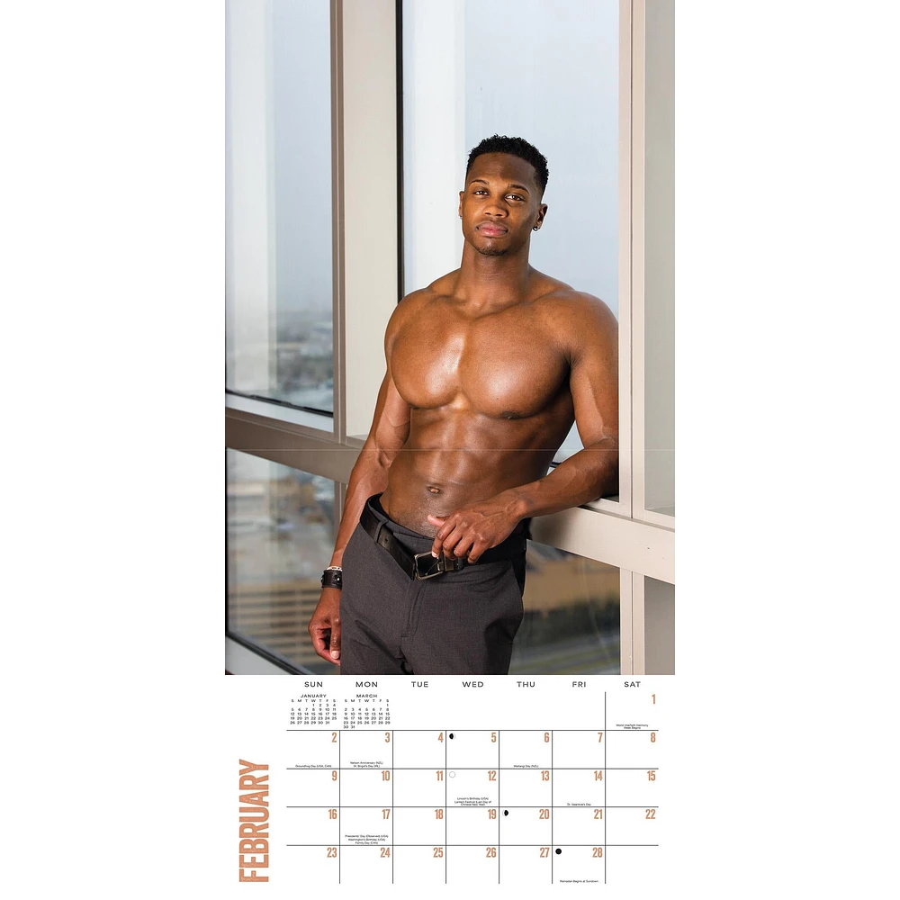 Dream Guys Wall 2025 Calendar