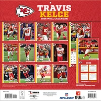 NFL Travis Kelce Kansas City Chiefs 2026 Wall Calendar