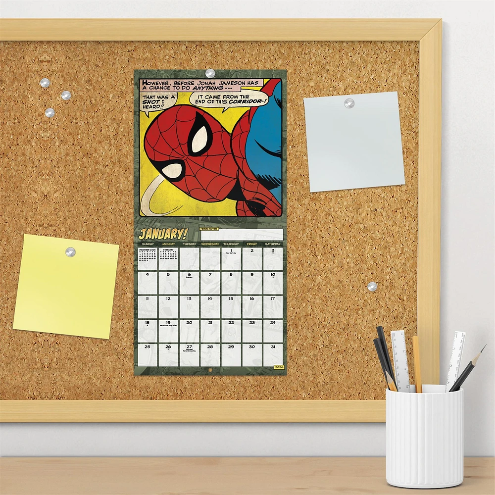 Marvel Comics 2026 Mini Calendar