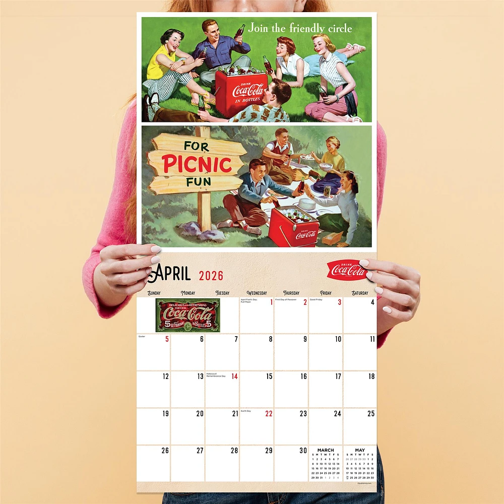 Coke: Harmony 2026 Wall Calendar - Online Exclusive