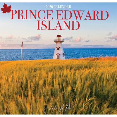 Prince Edward Island 2026 Wall Calendar