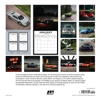 Supercars Wall  2026 Calendar