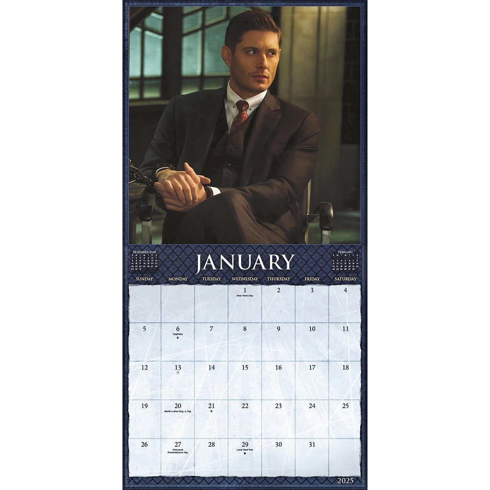 Supernatural with Print Wall 2025 Calendar