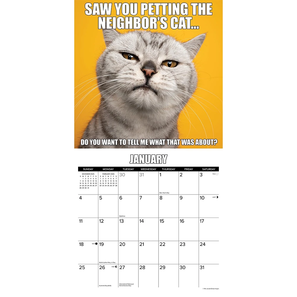 Catastrophe 2026 Wall Calendar