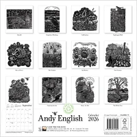 Andy English 2026 Wall Calendar - Online Exclusive
