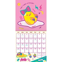 Gudetama 2026 Wall Calendar - Online Exclusive