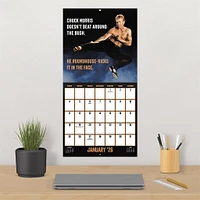 Chuck Norris 2026 Wall Calendar