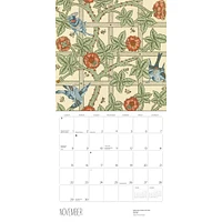 William Morris Arts Crafts Designs 2026 Wall Calendar