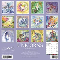 Unicorns By Sara Burrier 2026 Wall Calendar - Online Exclusive