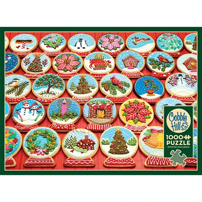 Snow Globe Cookies 1000 Piece Puzzle Cobble Hill