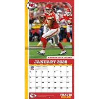 NFL Travis Kelce Kansas City Chiefs 2026 Wall Calendar