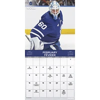 NHL Toronto Maple Leafs Bilingual Wall 2025 Calendar