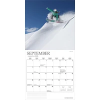 Snowboarding 2026 Wall Calendar