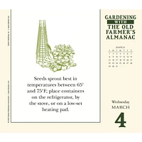 Old Farmers Almanac Gardening 2026 Box Calendar