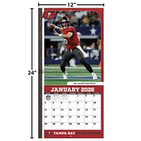 NFL Tampa Bay Buccaneers 2026 Wall Calendar - Online Exclusive