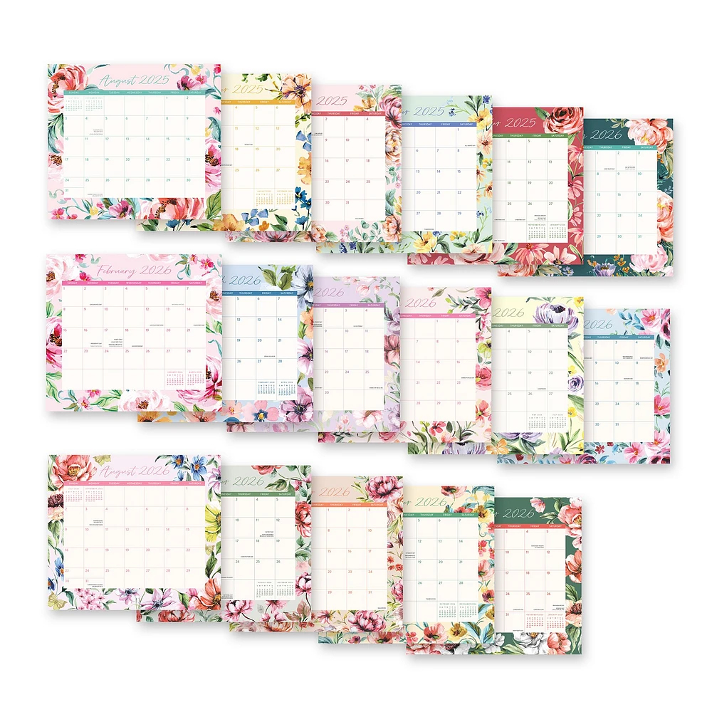 Bella Flora 2026 Exclusive Mini Magnetic Pad Calendar