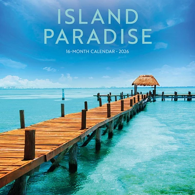 Island Paradise 2026 Mini Calendar
