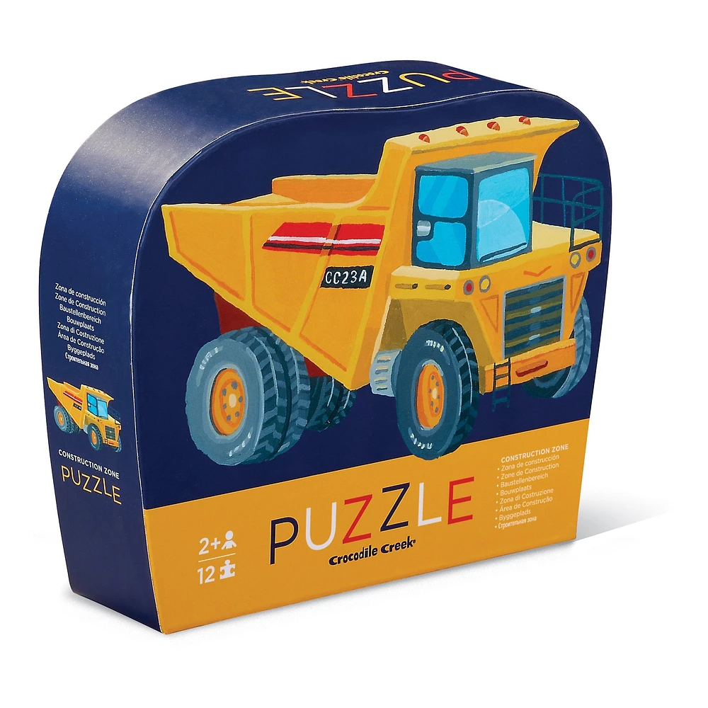 Construction Zone 12 Piece Puzzle