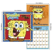 Spongebob Squarepants 2026 Wall Calendar