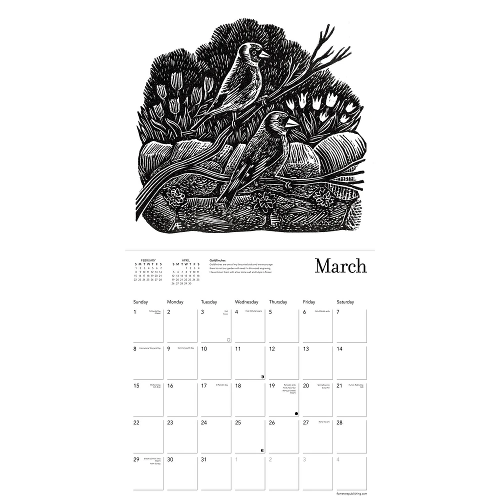 Andy English 2026 Wall Calendar - Online Exclusive