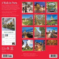 Walk In Paris 2026 Wall Calendar - Online Exclusive