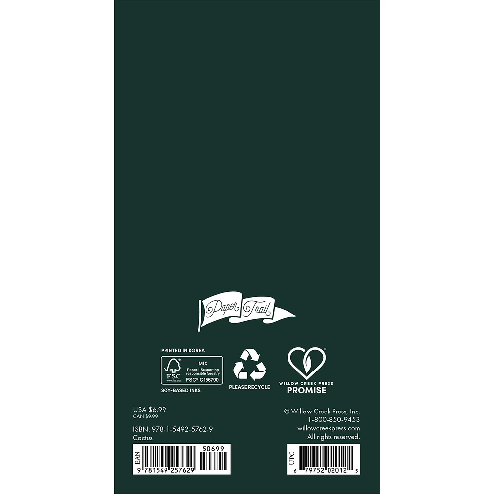Cactus 2026 2 Yr Pocket Planner Calendar