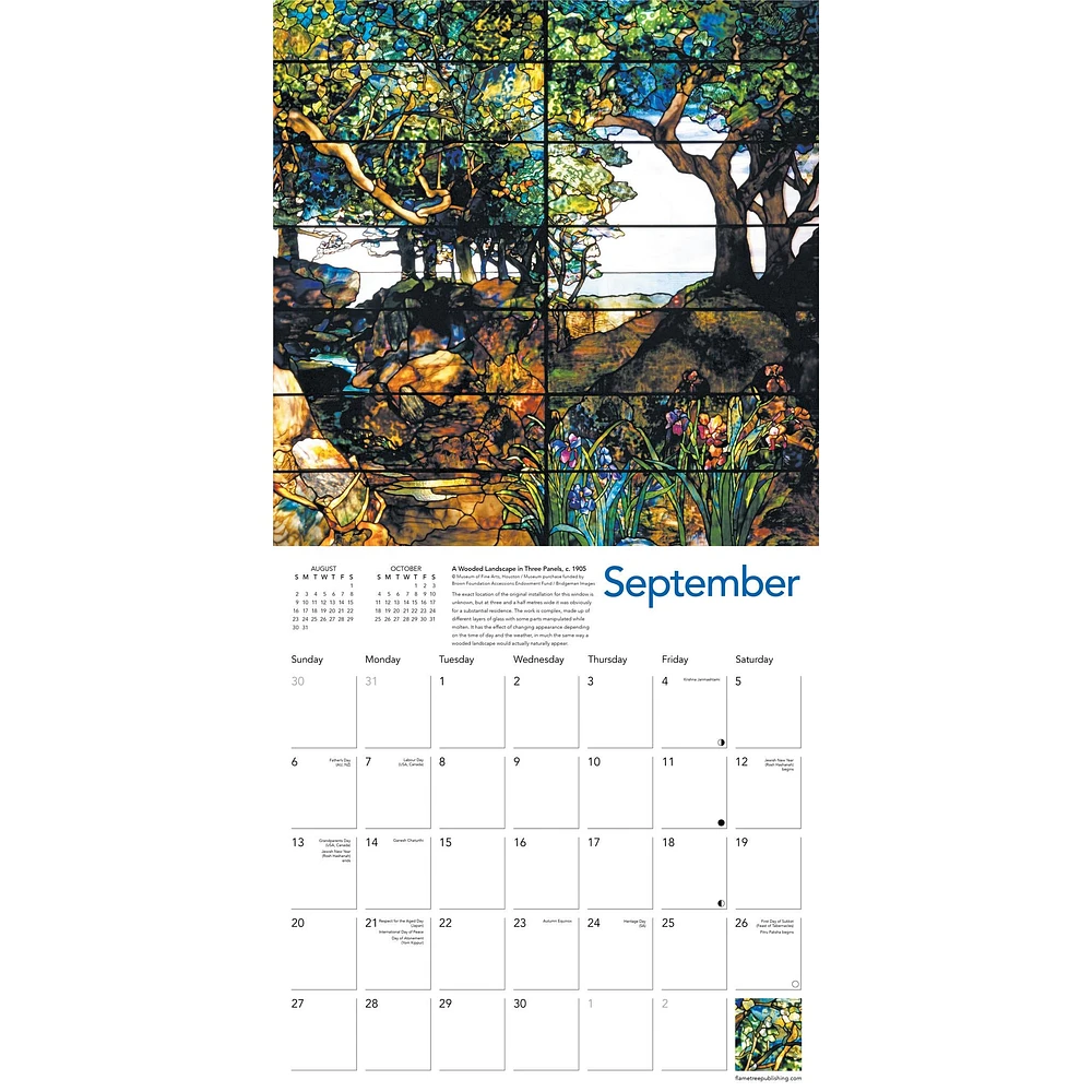 Tiffany 2026 Wall Calendar