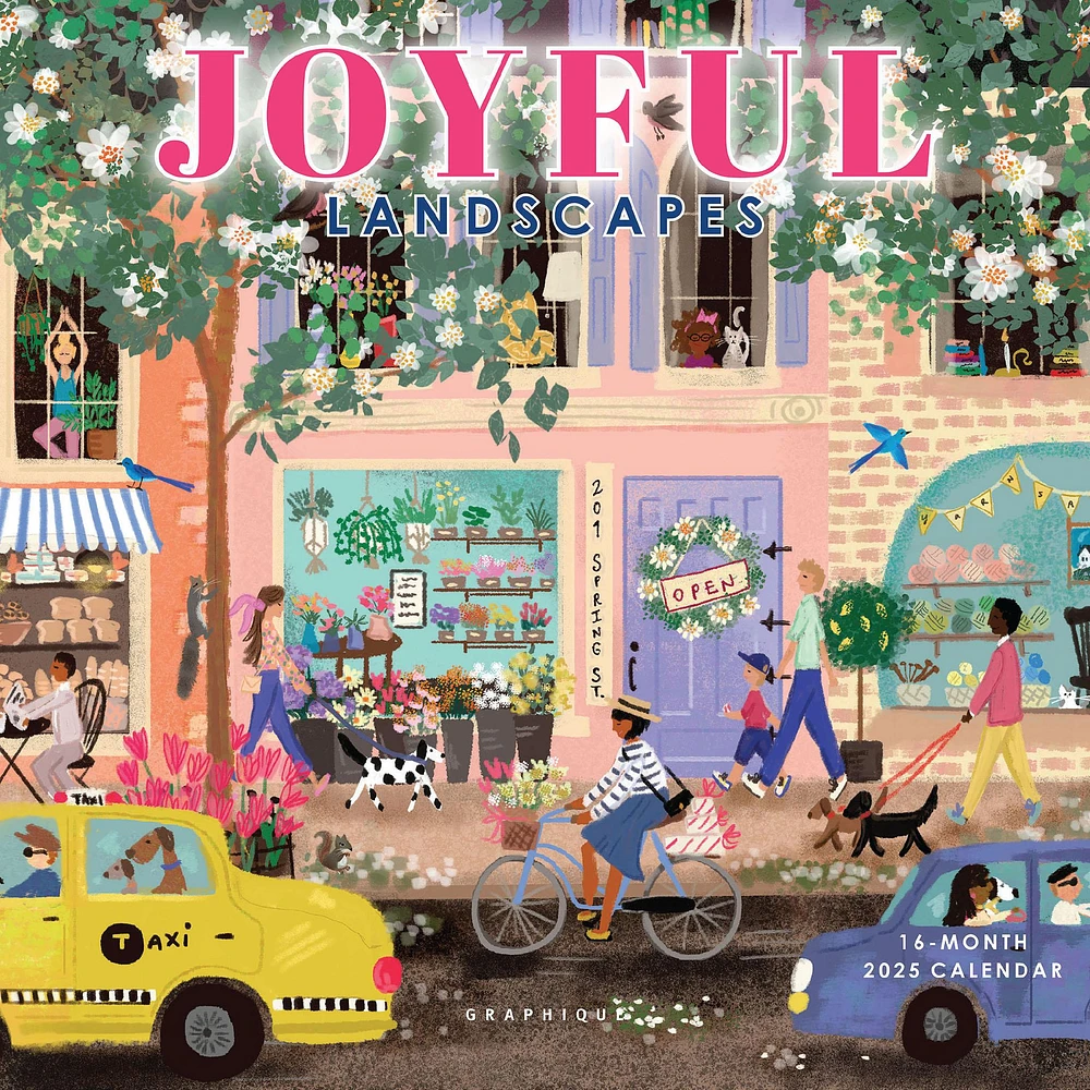 Joyful Landscapes Mini 2025 Calendar