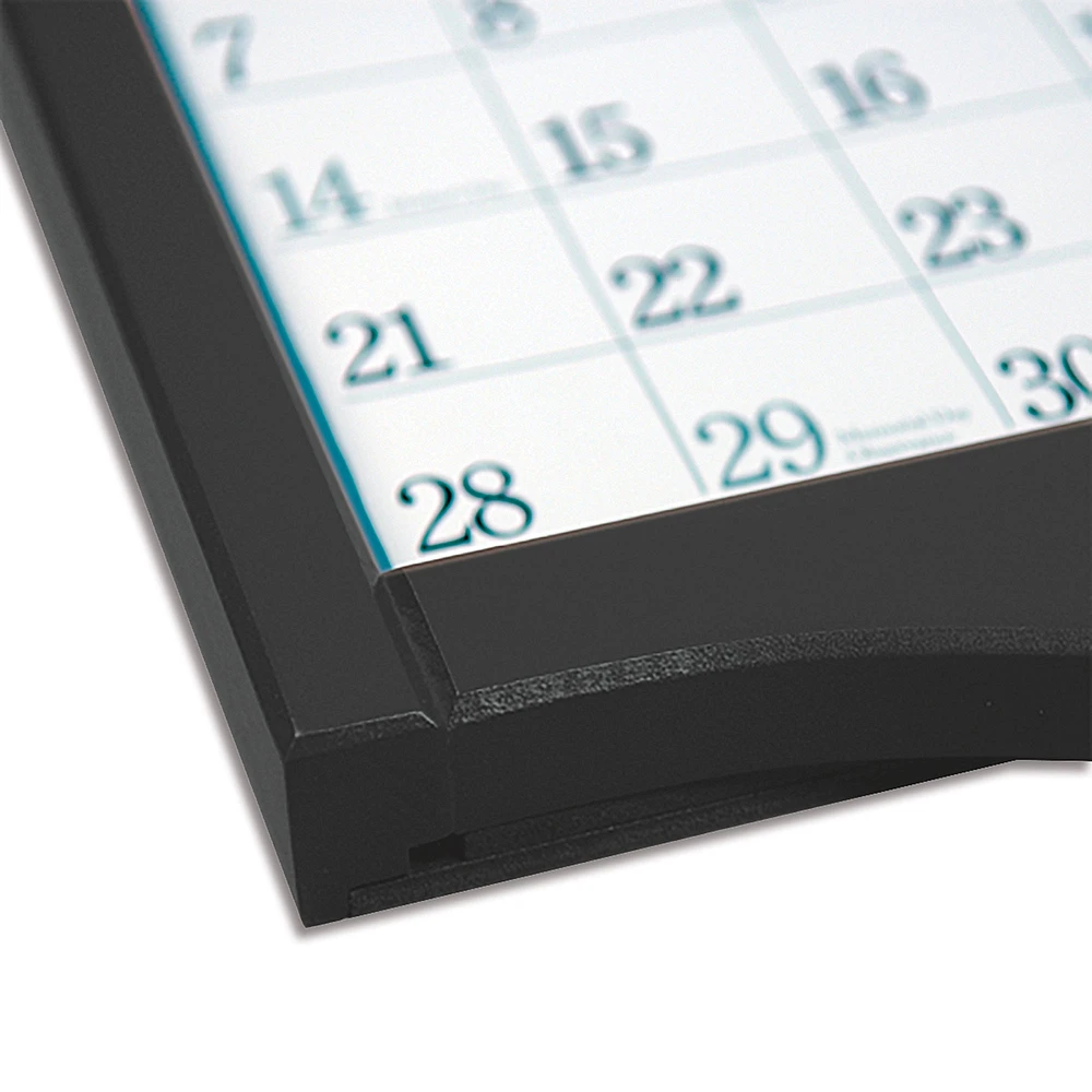 Black Wooden Calendar Frame