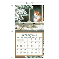 Cats In The Country 2026 Deluxe Wall Calendar