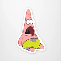 Surprised Patrick  Vinyl Sticker