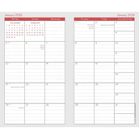 Joyful Landscapes 2026 2 Yr Pocket Planner Calendar