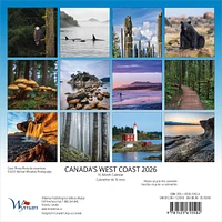 Canadas West Coast 2026 Mini Calendar - Online Exclusive