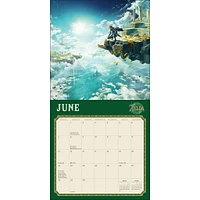 Legend Of Zelda Wall  2026 Calendar