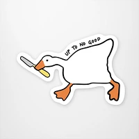 Untitled Goose Game  Vinyl Sticker