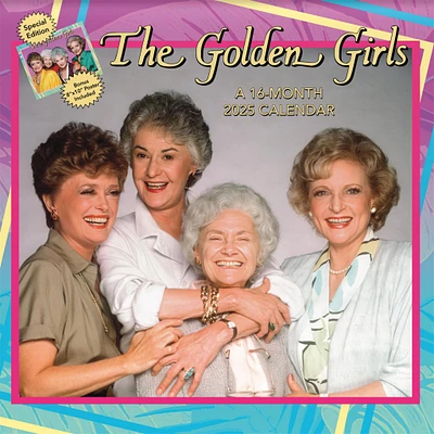 Golden Girls Exclusive with Print Wall 2025 Calendar