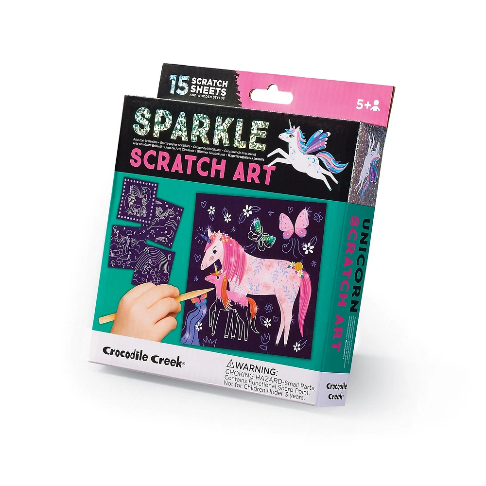 Unicorn Sparkle Scratch Art - FINAL SALE