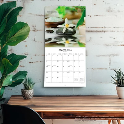 Mindful Living 2026 Wall Calendar