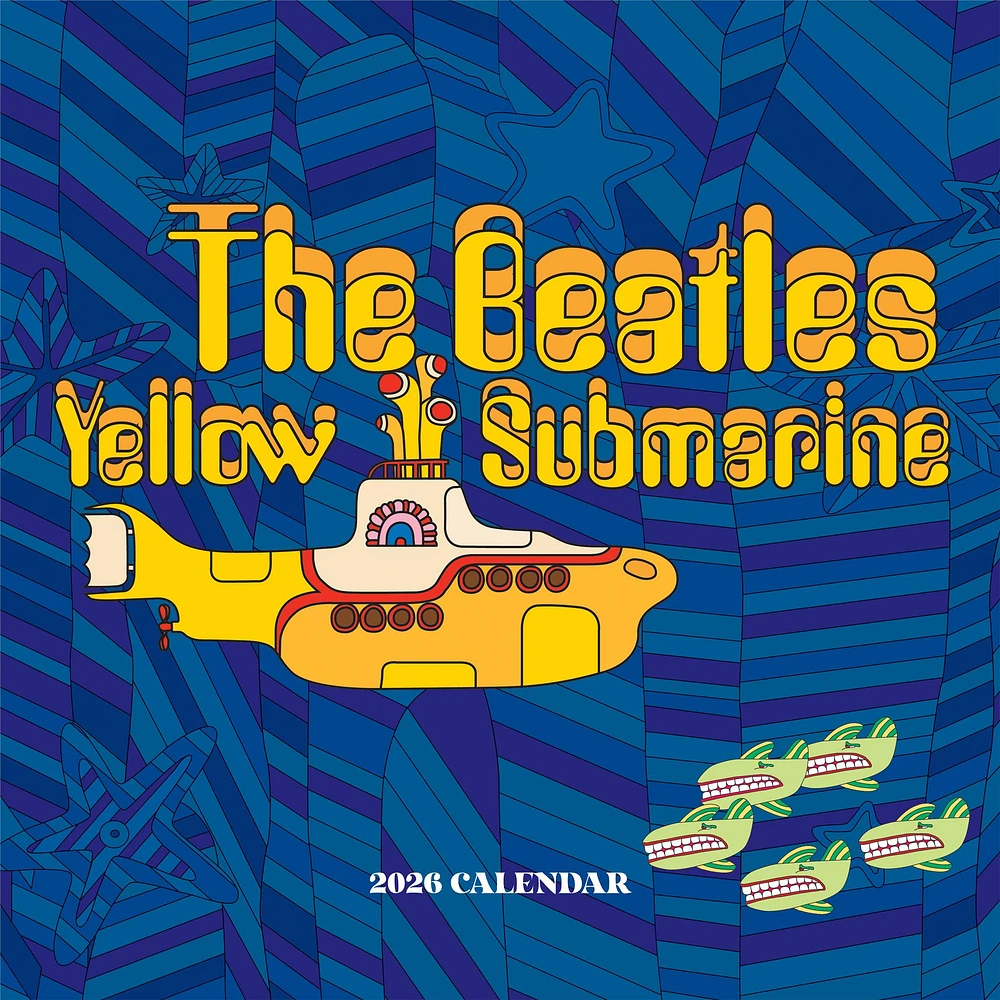 Beatles Yellow Submarine 2026 Wall Calendar - Online Exclusive