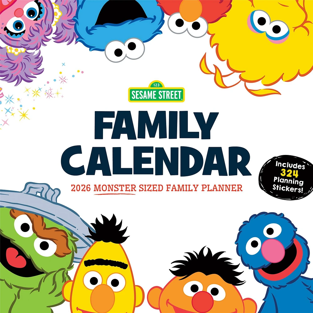 Sesame Street 2026 Wall Calendar - Online Exclusive
