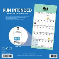 Pun Intended Wall 2025 Calendar