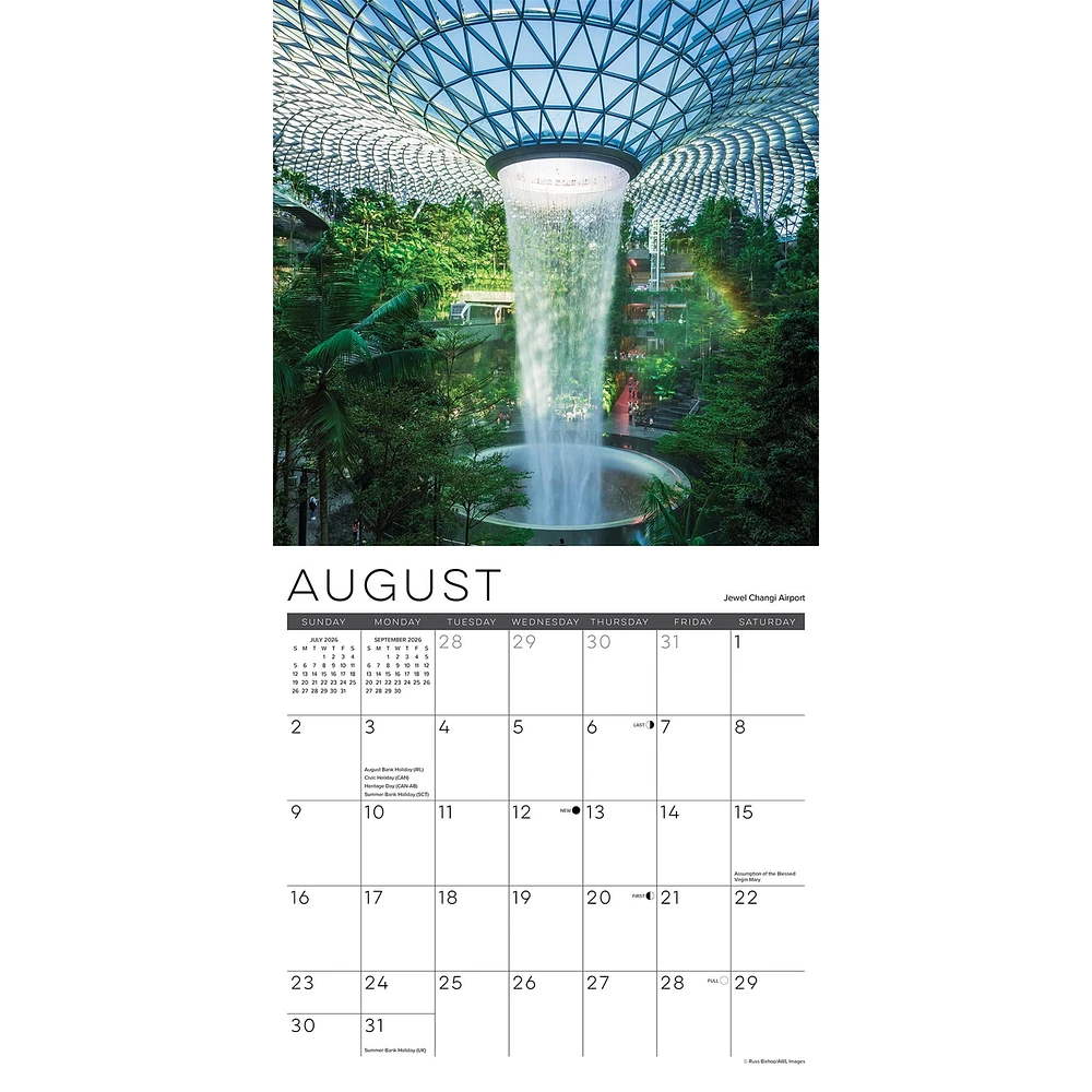 Singapore 2026 Wall Calendar - Online Exclusive